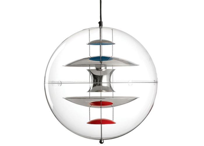 Fredagsfund #17: verner panton globe lampe og retro spisebord ... Lampe til spisebord