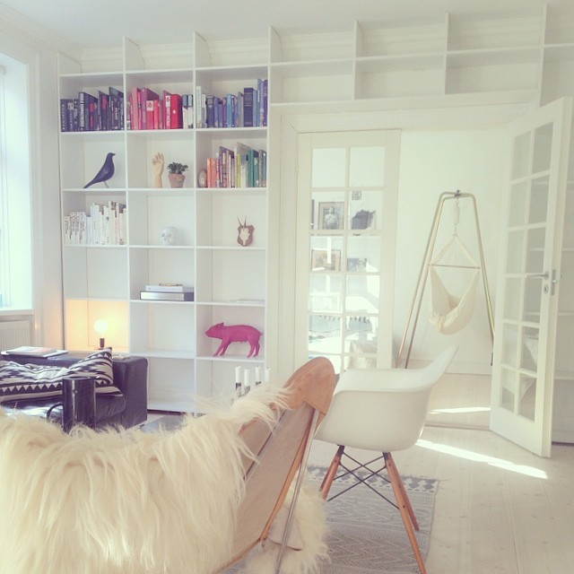 Inspiration fra instagram: forårets favoritter! detydre.dk Reol gulv til loft