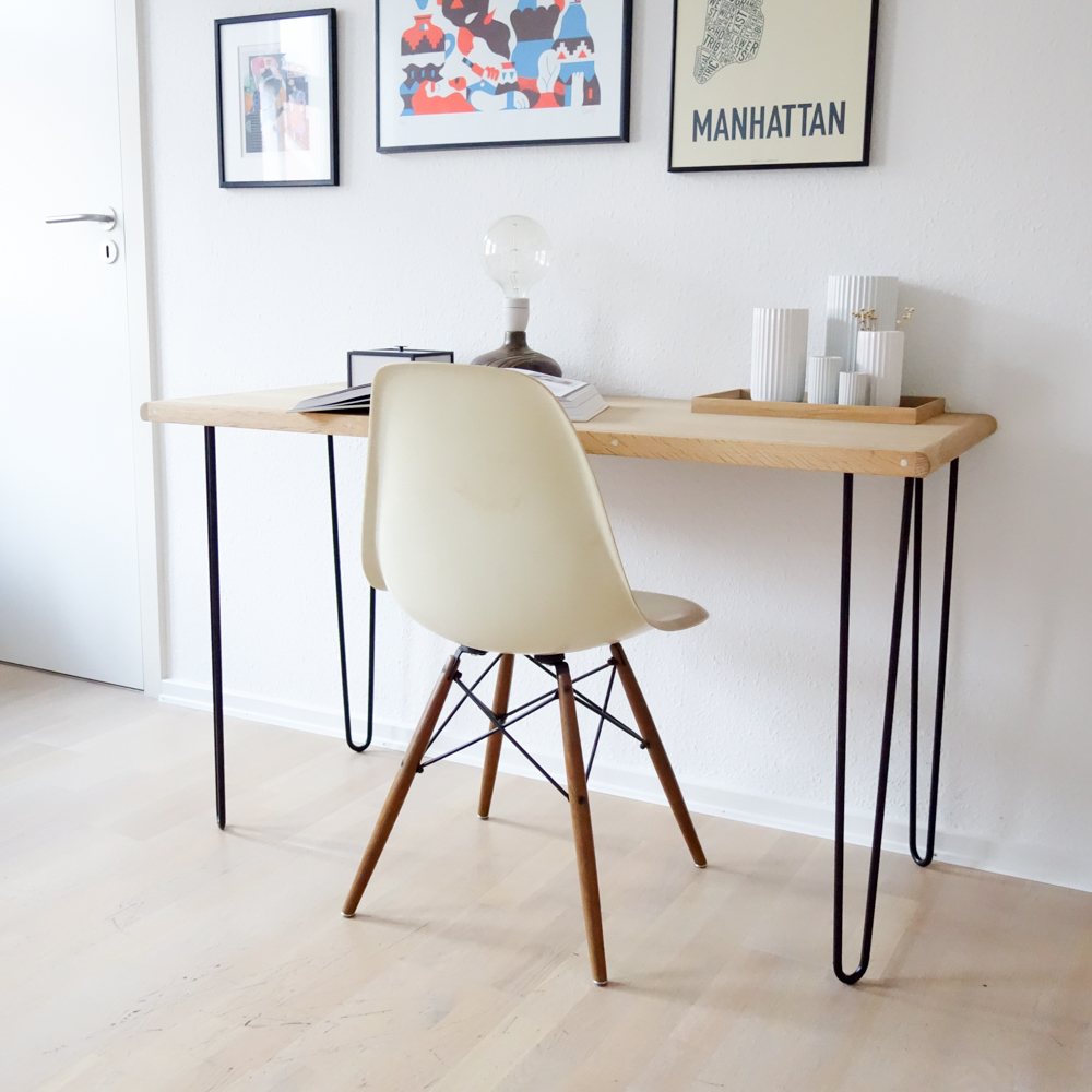 Diy: skrivebord med hairpin bordben detydre.dk